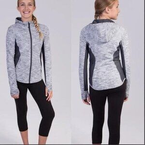 IVIVVA By Lululemon Best Self Full Zip Hoodie Girls Size 14